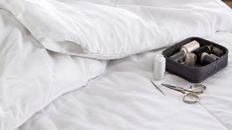 repair the comforter