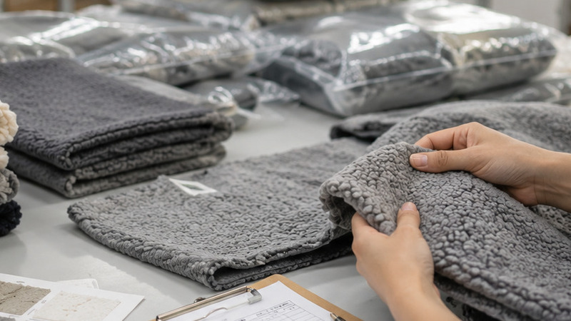 Sherpa fleece quality check