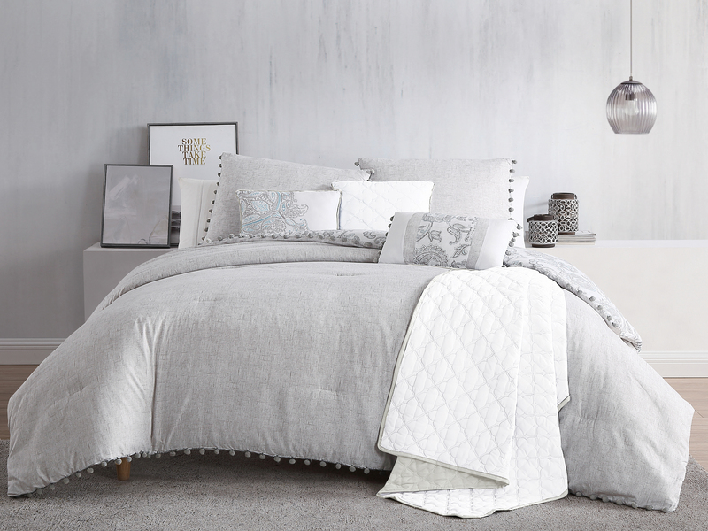 Bohemian Fringe Bedding Set