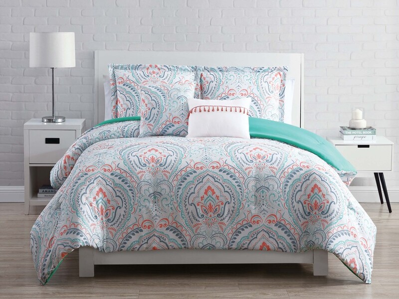 Bohemian Paisley 5-Piece Comforter Set