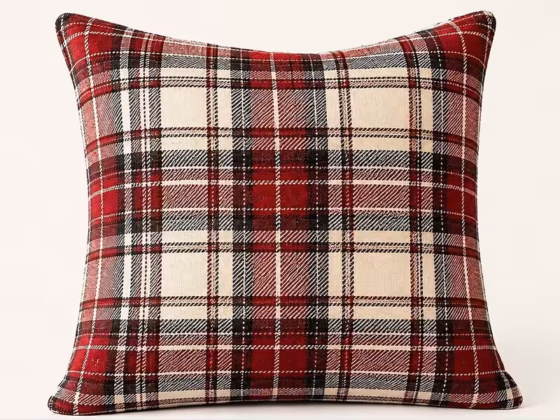 holiday throw pillow